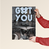 Cypher – "Got You" Valorant Neon Poster